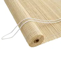 vidaXL Rulou textil natural 70 x 220 cm Bambus