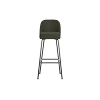 Scaun de bar verde (înălțime șezut 79 cm) Vogue – WOOOD