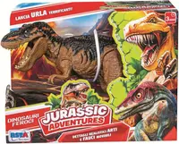 Jucărie interactivă RS Toys Jurassic - Dinozaur cu sunet, maro