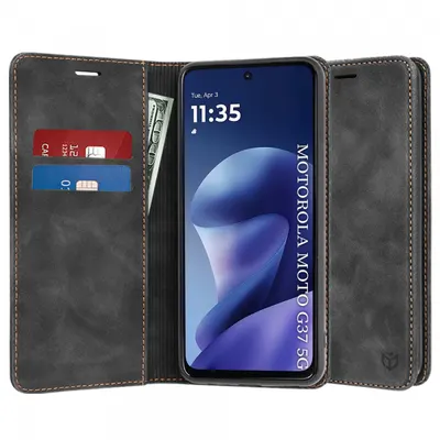 Husa pentru Motorola Moto G47 / G37 Power / G37, Techsuit, Confy, Neagra