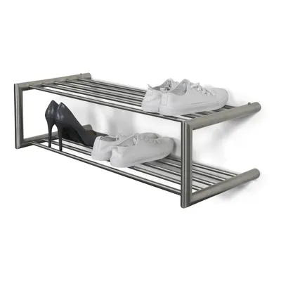 Pantofar argintiu suspendat din metal 80x23x33,5 cm Soenz – Spinder Design