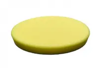 Burete abraziv lustruire SPONGE YELLOW FINE 160 20 MM - 2 PC, tip: mediu-tare, diametru: 150 160 mm, grosime: 20 mm, culoare: galben, suporturi de montare: carlig si bucla, 2 buc