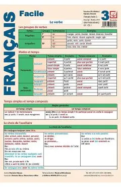 Plansa Francais facile 3: Le verbe