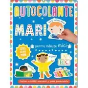 Autocolante mari pentru manute mici. Totul despre mine