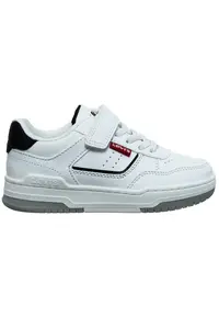 Pantofi sport cu velcro din piele ecologica -