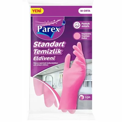 Manusi Curatenie Parex Standard, cu Bumbac, Marimea M