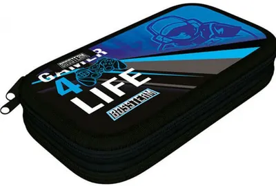 Lizzy Card Gamer 4 Life 2 Carcasa de transport cu fermoar