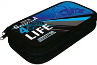 Lizzy Card Gamer 4 Life 2 Carcasa de transport cu fermoar