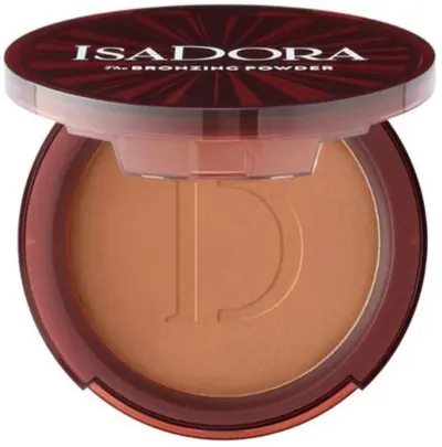 Isadora Apă de Pudra de față compactă bronzanta, 49 Beach Tan, 10 g