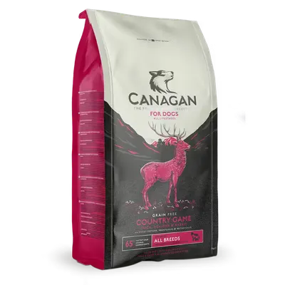 Canagan Dog Grain Free Country Game All Lifestages & Breeds, 2 kg