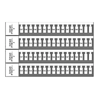 Etichete pentru terminale TB şi ST 2 x 121-150