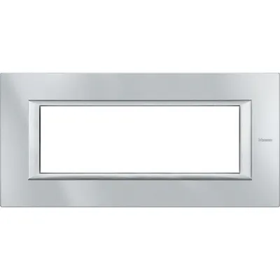 Placa Ornament 6 Module Monocrom Tech Bticino Axolute