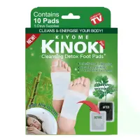 Kinoki Plasturi detox pentru talpi pe baza de plante 5 pereche Cleans &Energise RP-85574