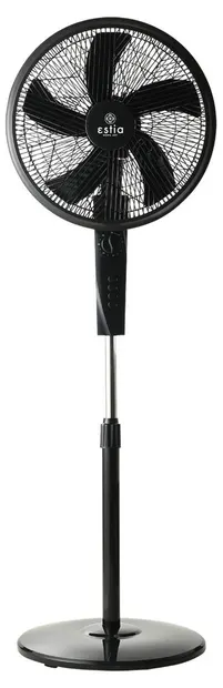 Ventilator Estia - Aither, 3 viteze, 40 cm, negru