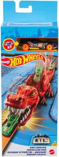 Set de jocuri Hot Wheels City - Lansator cu un carucior, Dinozaur