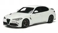 Model de colecție OTTOMobile Modern: mașini - ALFA ROMEO GIULIA QUADRIFOGLIO BLANC (2019)