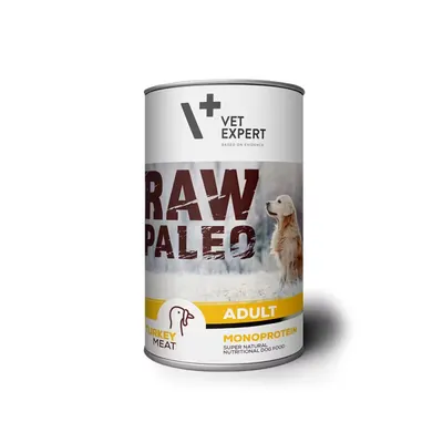 Raw Paleo, Conserva Monoproteica, Adult, Curcan, 400 g