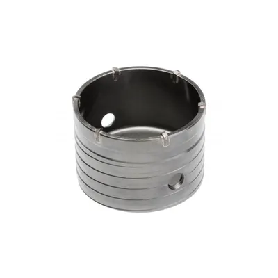 Burghie cu varf din carbura pentru beton 83 mm, otel CrV40, dinti din carbura YG-11C
