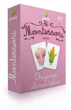 Montessori. Asocieri: Originea alimentelor