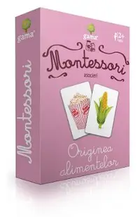 Montessori. Asocieri: Originea alimentelor