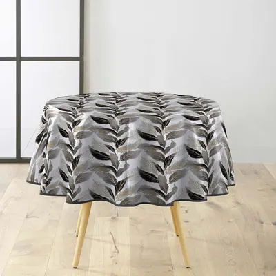 Față de masă lavabilă ø 160 cm Oralia – douceur d'intérieur