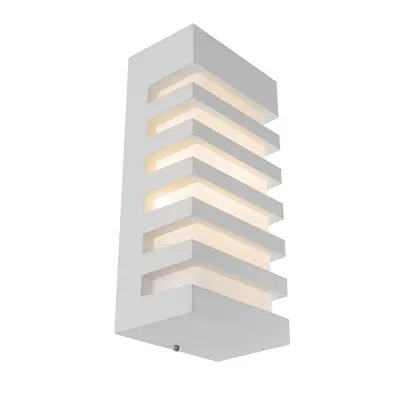 Corp de iluminat pentru perete Remsa - H(min) 262mm, H(max) 262mm, W 85mm, L 122mm , 2 X E14 (60W), Aluminum, IP54, 0.8kg