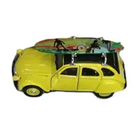 Masinuta metalica Welly Citroen cu placa de surf
