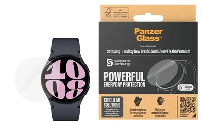 Protector de sticlă PanzerGlass - Galaxy Watch 7/8, 40 mm, transparent