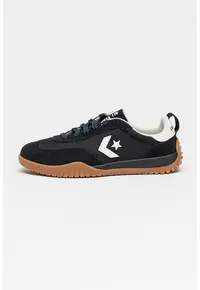 Pantofi sport Run Star cu insertii de piele intoarsa - Negru