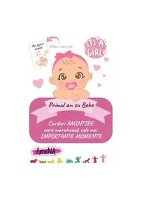 Cartonașe Primul an cu Bebe - Fetiță - Paperback