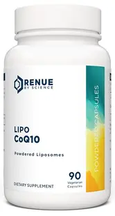 Lipo CoQ10, 200 mg, 90 capsule, Renue By Science