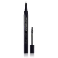 Kevyn Aucoin True Feather Brow Marker Gel Duo creion pentru sprancene cu pensula culoare Ash Blonde 0.4 ml