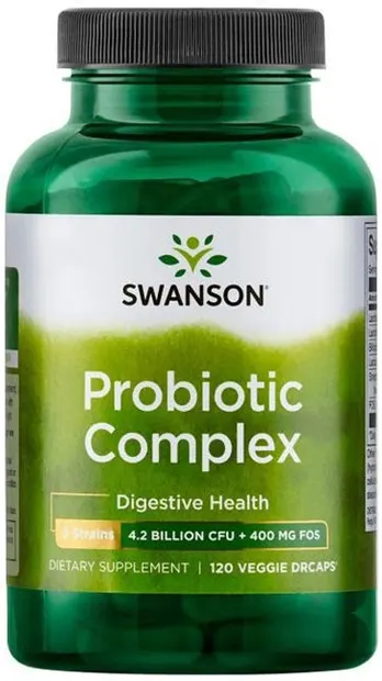 Probiotic Complex, 120 capsule vegetale, Swanson