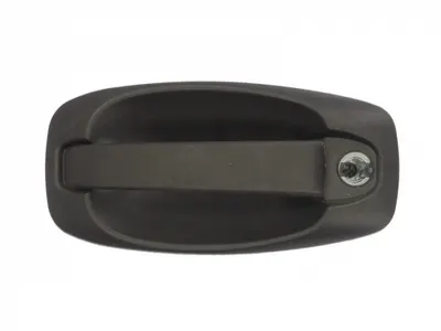 Maner usa fata stanga exterior, cu locas incuietoare negru, CITROEN NEMO; FIAT FIORINO; PEUGEOT BIPPER intre 2007-2016