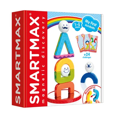 Joc magnetic, Smart Max, Primii mei acrobati, 10 piese
