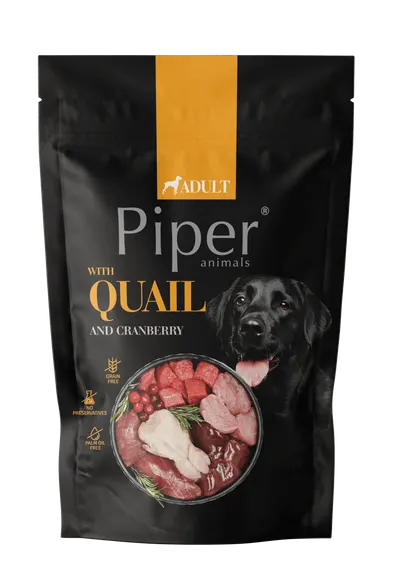 Hrana umeda Piper Animals, prepelita, plic, 500 g