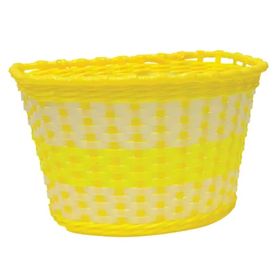 Cos Bicicleta Junior, plastic, Galben