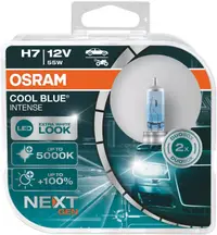Becuri auto Osram - H7, 64210CBN, Cool Blue Intense