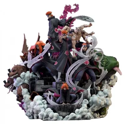 Statuetă HEX Collectibles: Naruto Shippuden - The Six Paths of Pain, 58 cm