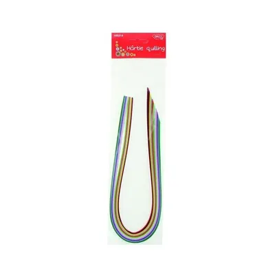 Hârtie pentru quilling DACO, 50x0,5cm, 100/set - HR914