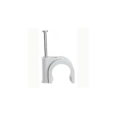Clips fixare cablu Fixpentru - pentru concrete materials - pentru cable u009DØ 10 mm - gri