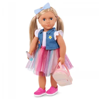 Păpuşă Our Generation – Evi, 46 cm, cu accesorii
