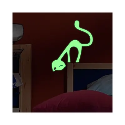 Autocolant fosforescent Ambiance Cute Cat