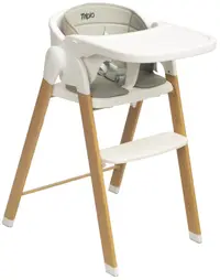 Scaun înalt 3 in 1 Caretero - Triplo, Grey