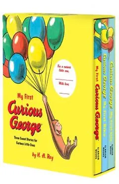My First Curious George 3-Book Box Set: My First Curious George, Curious George: My First Bike, Curious George: My First Kite