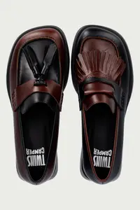 Camper loafers slip-on pentru femei din piele TWS