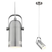 Pendul Neordic Lavea pentru plante, max. 1x15W, bec E27, culoare argintiu mat, 230V, din metal