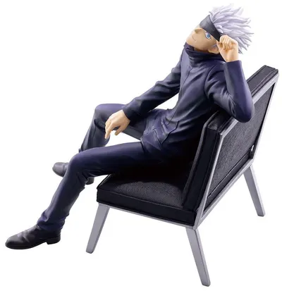 Statuetă Banpresto Animation: Jujutsu Kaisen - Satoru Gojo (Sitting), 27cm