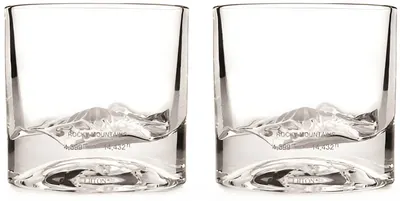 Set pahare whisky Liiton - Rocky Mountain, 240 ml, 2 bucăți