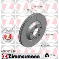 Disc frana ZIMMERMANN 600.3226.20